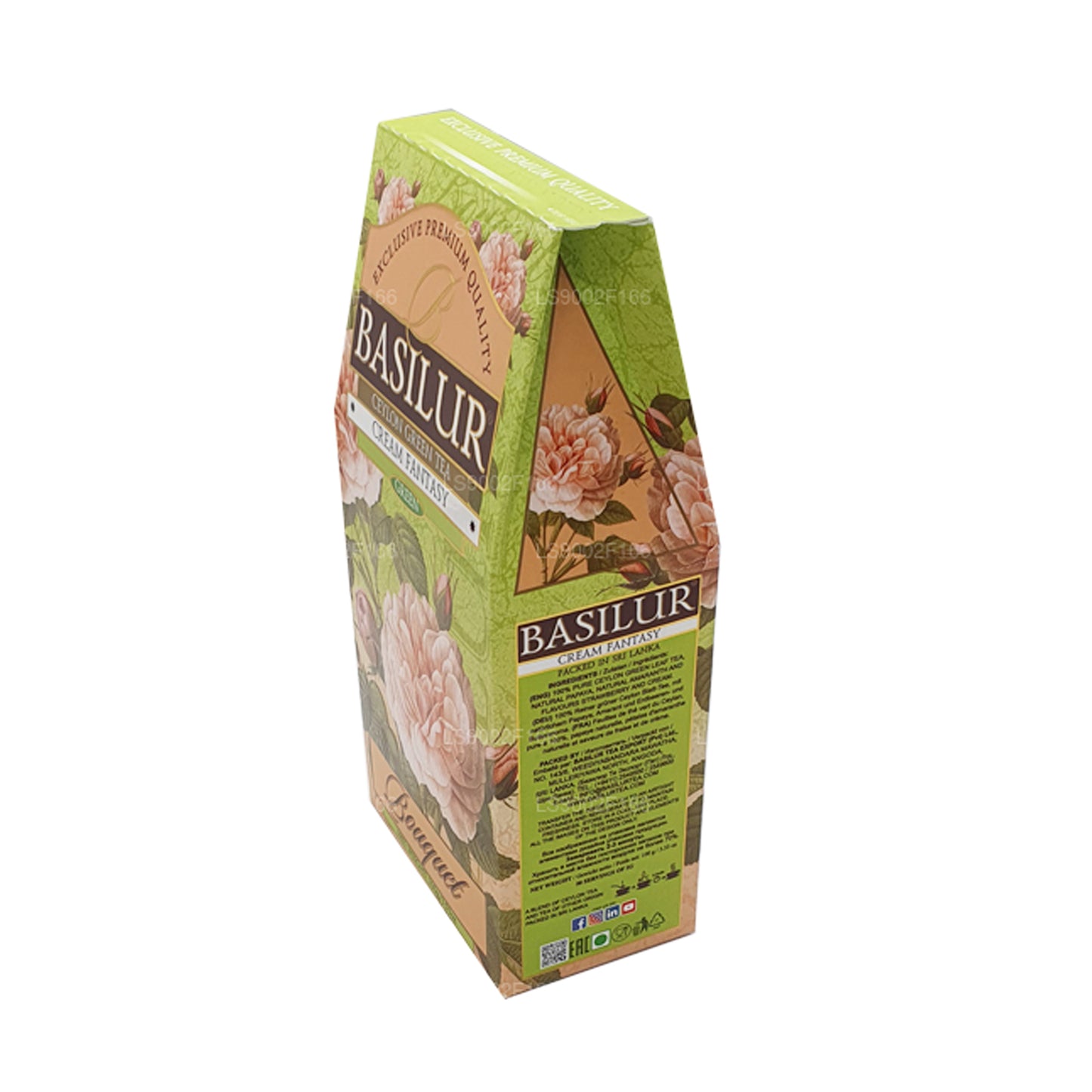 Thé vert de Ceylan Basilur Cream Fantasy (100 g)