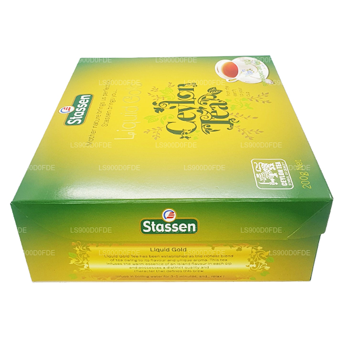 Thé liquide doré Stassen (200 g) 100 sachets