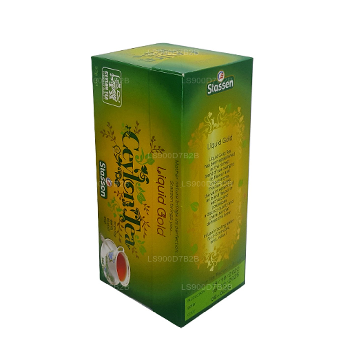 Thé liquide doré Stassen (50g) 25 sachets de thé