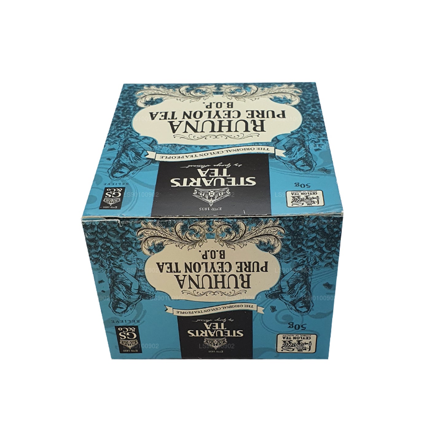 Thé aux feuilles George Steuart Ruhuna BOP (50 g)