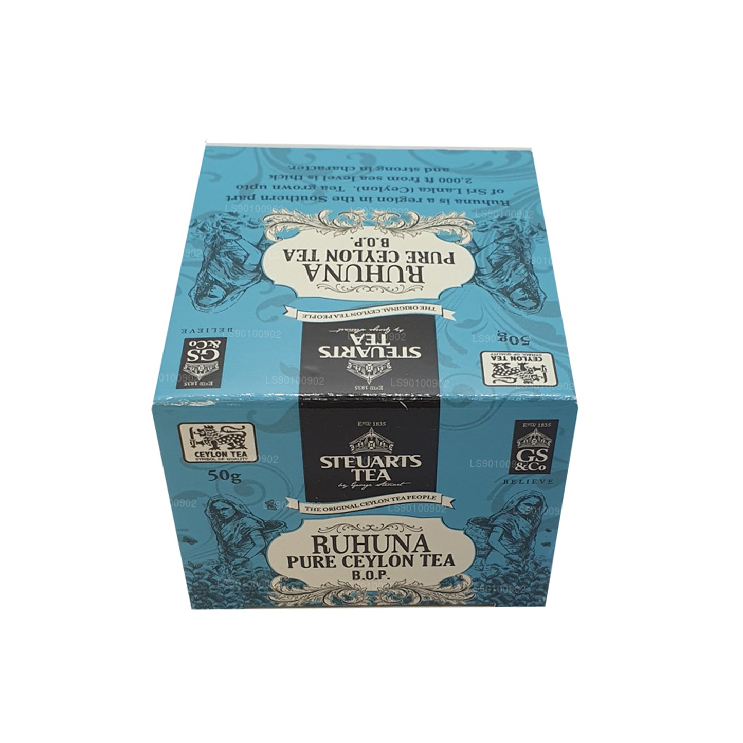 Thé aux feuilles George Steuart Ruhuna BOP (50 g)