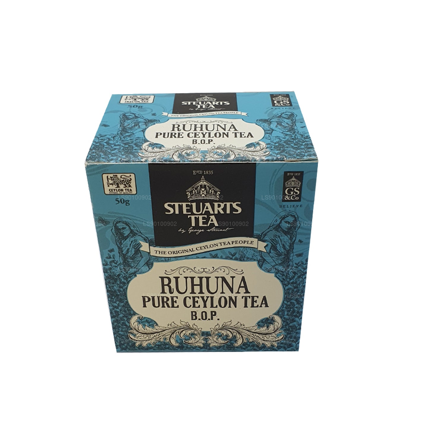 Thé aux feuilles George Steuart Ruhuna BOP (50 g)