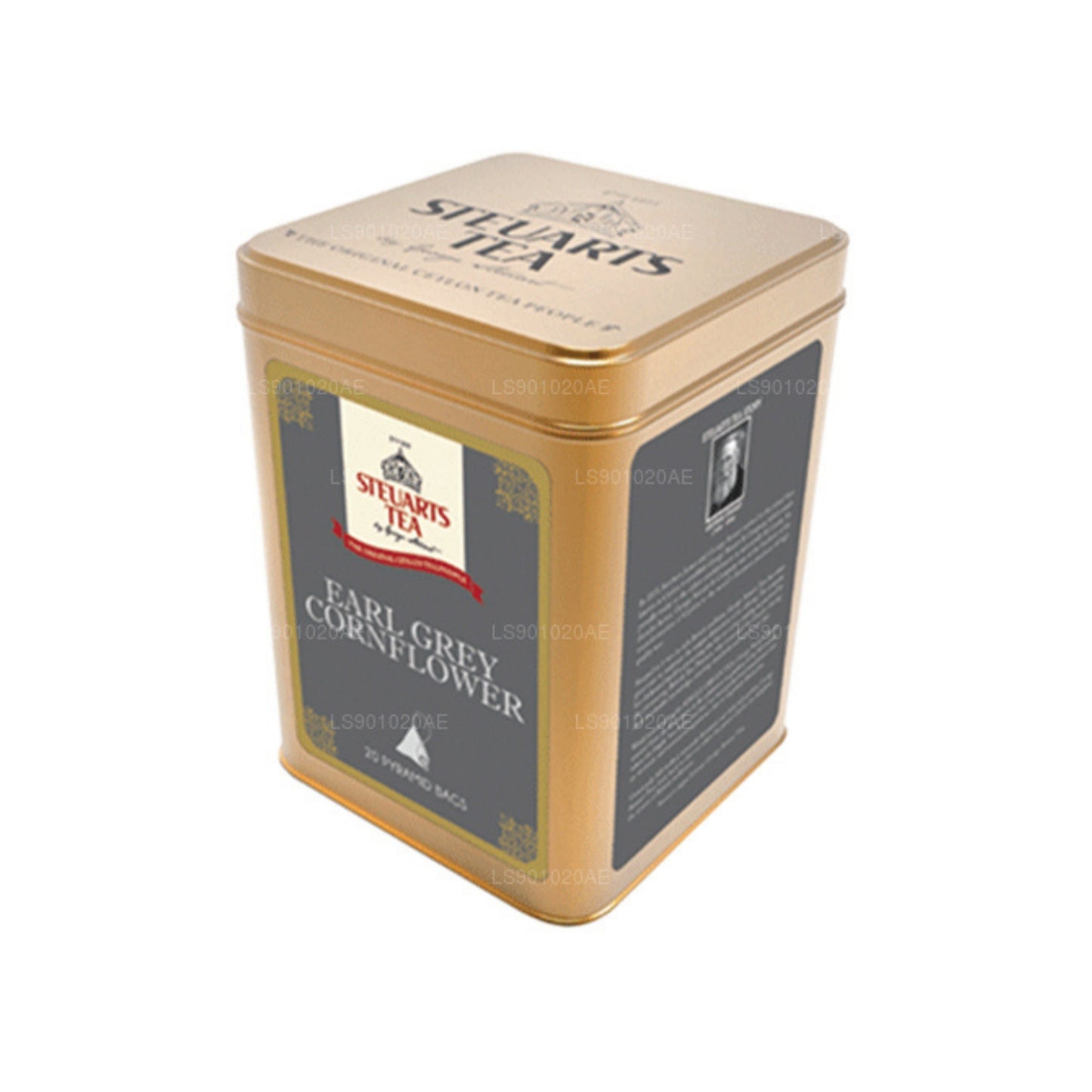 Thé George Steuart Earl Grey au bleuet (40 g) 20 sachets de thé