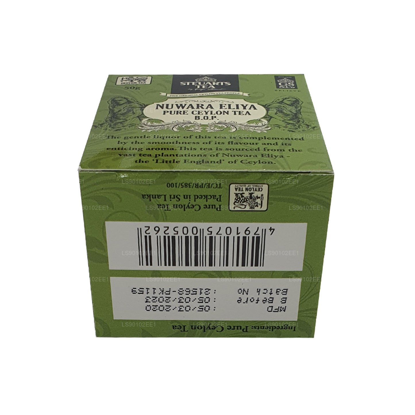 Thé en feuilles George Steuart Nuwara Eliya BOP (50 g)