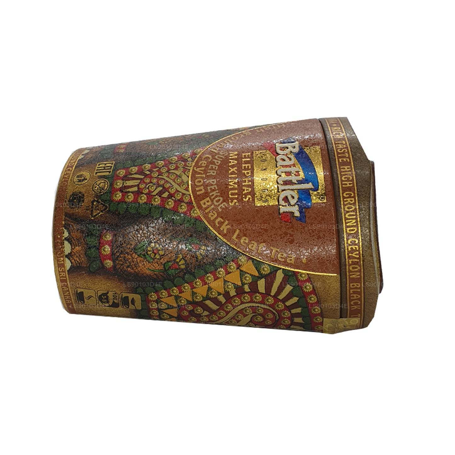 Boîte en étain Battler Super Pekoe (100 g)