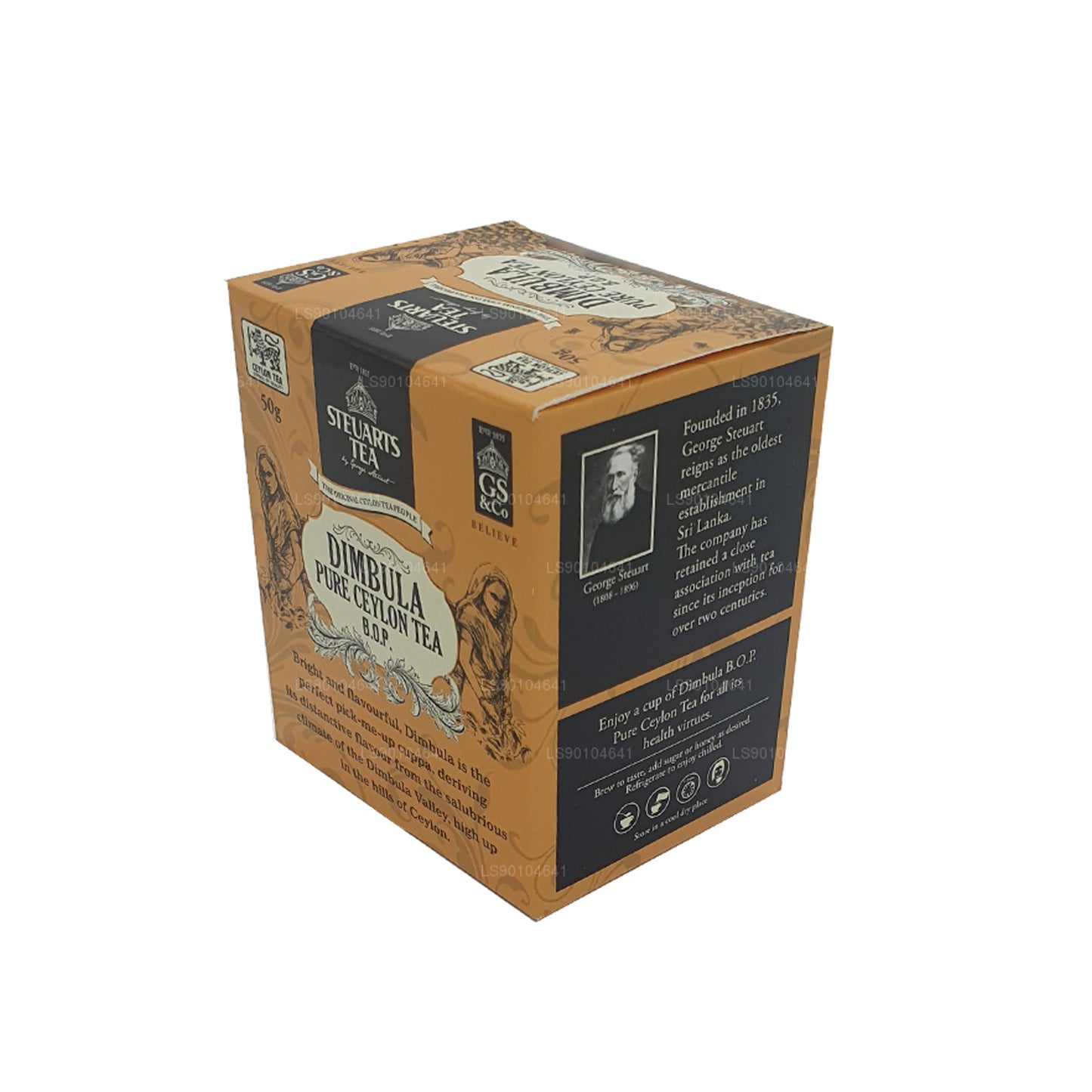 Thé aux feuilles George Steuart Dimbula BOP (50 g)