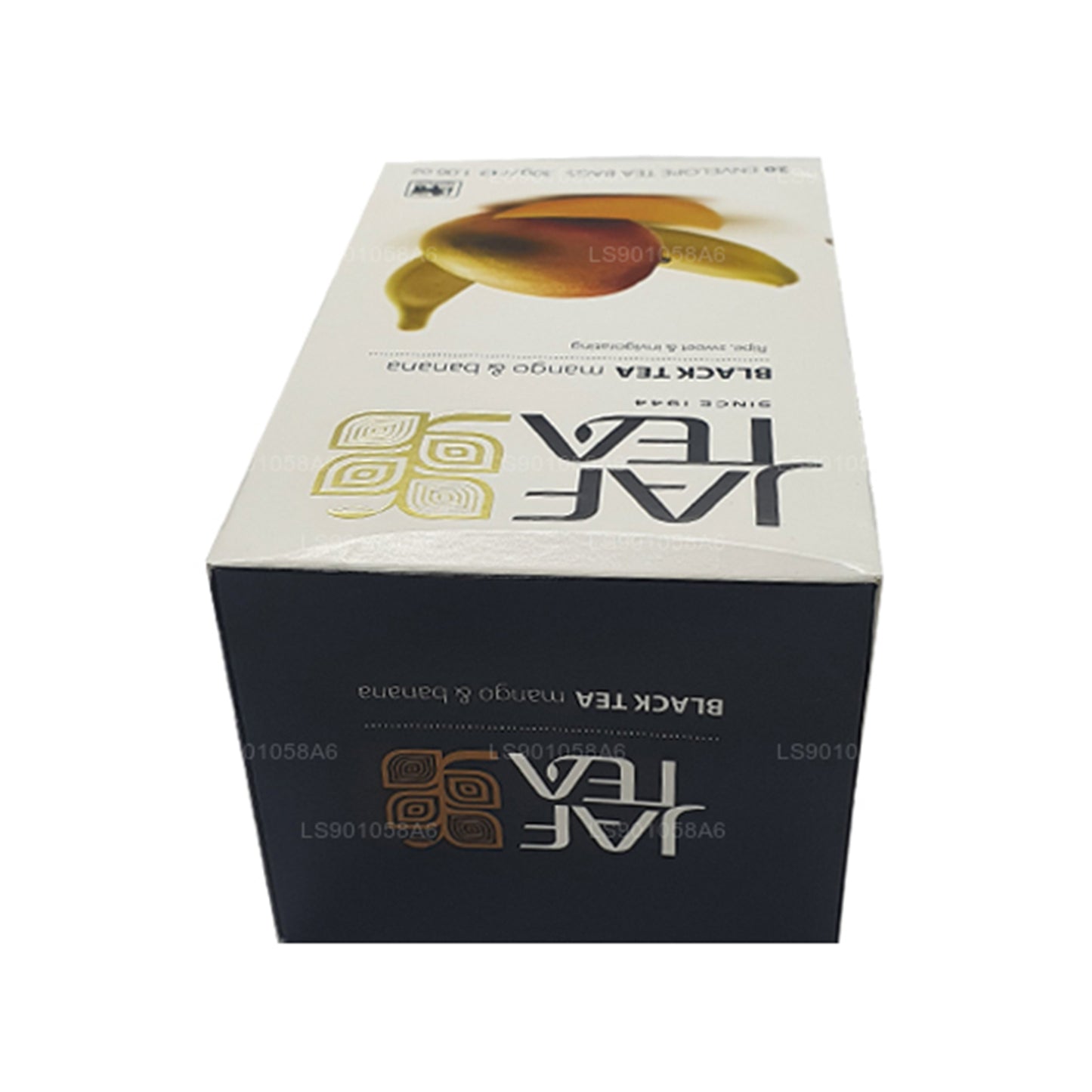 Jaf Tea Pure Fruits Collection Thé noir mangue banane (30 g) 20 sachets de thé