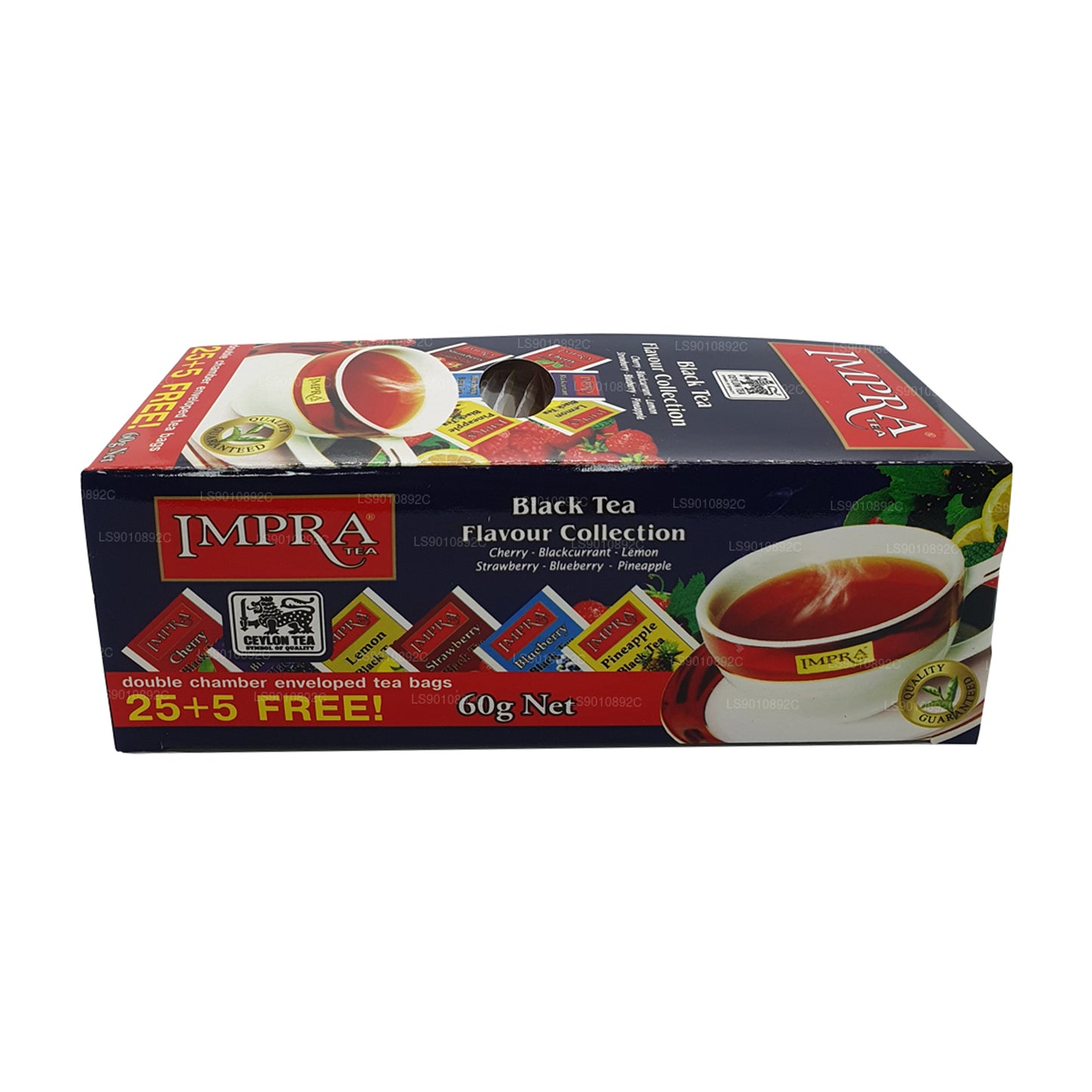 Thé noir de Ceylan de la collection Impra Flavor (60 g) 30 sachets