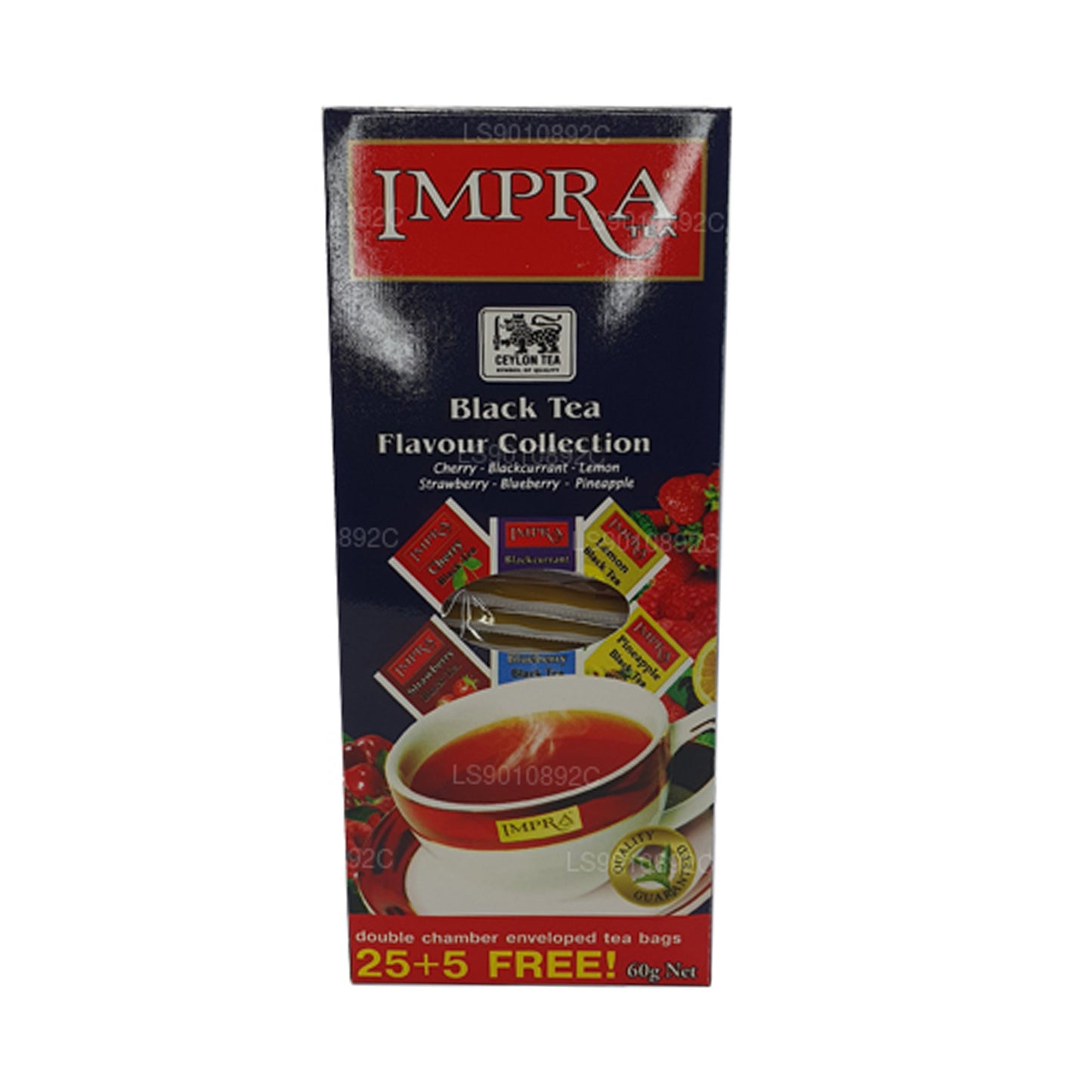 Thé noir de Ceylan de la collection Impra Flavor (60 g) 30 sachets