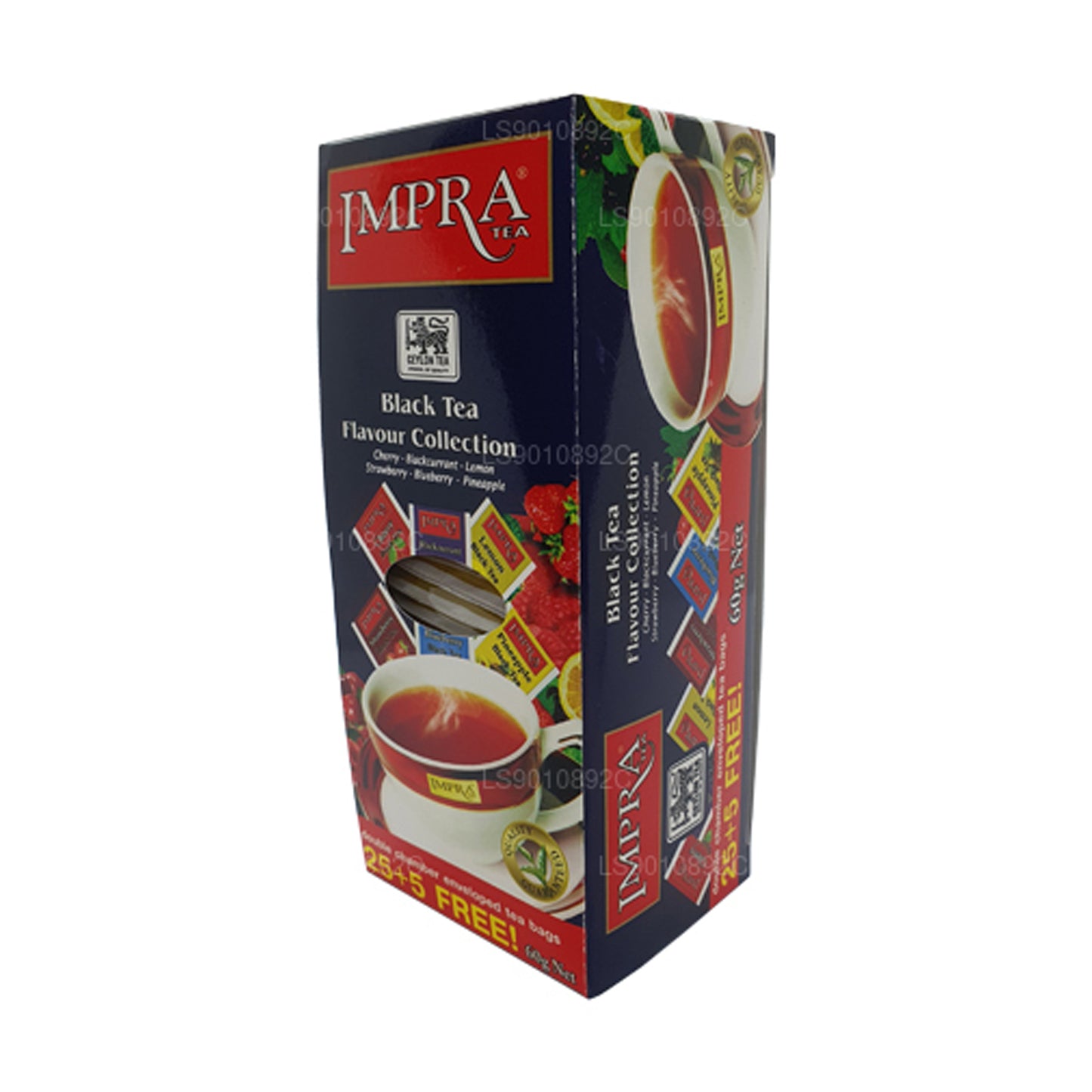Thé noir de Ceylan de la collection Impra Flavor (60 g) 30 sachets