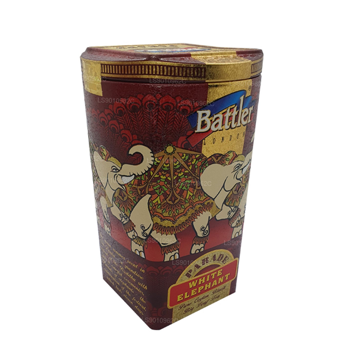Boîte en étain Battler White Elephant (100 g)
