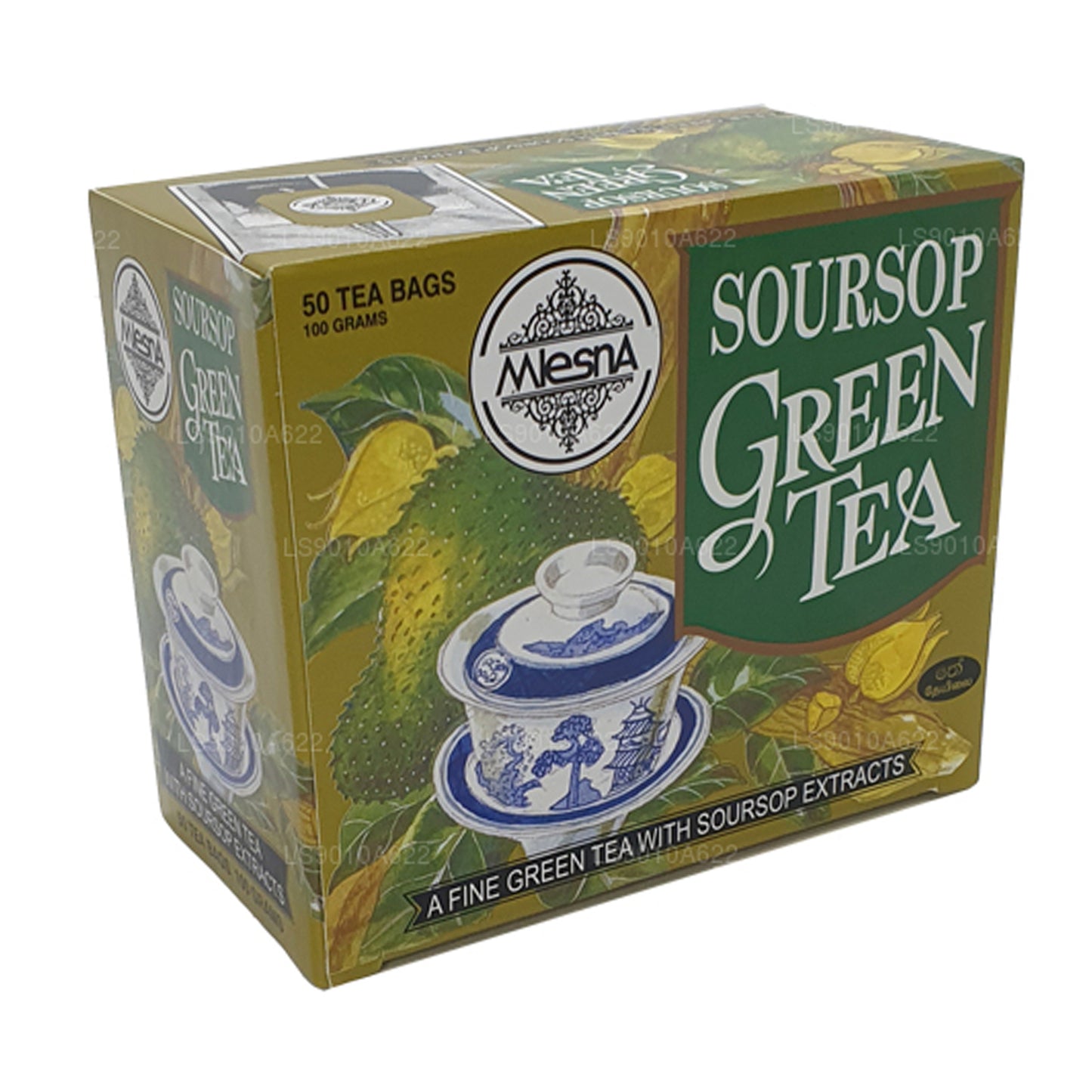 Thé vert Mlesna Corossol (100g) 50 sachets