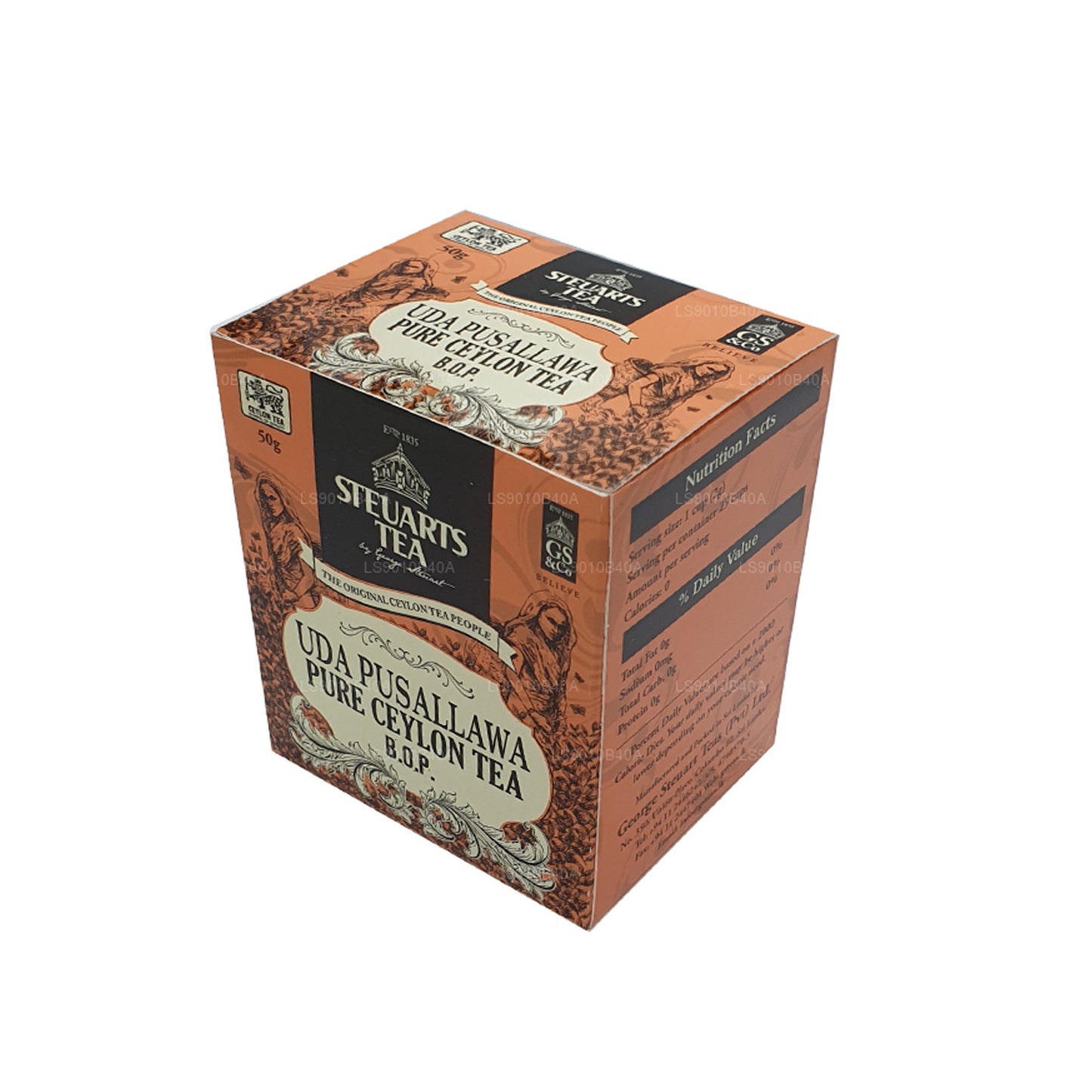 Thé en feuilles George Steuart Uda Pusallawa BOP (50 g)