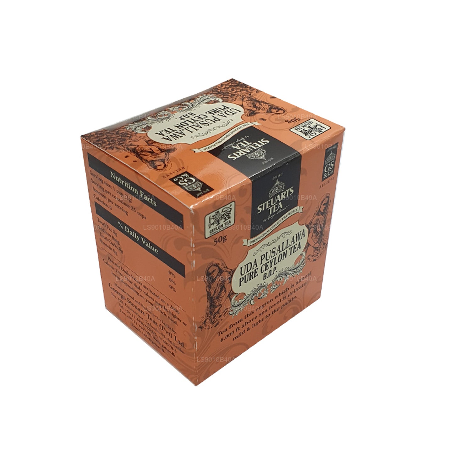 Thé en feuilles George Steuart Uda Pusallawa BOP (50 g)