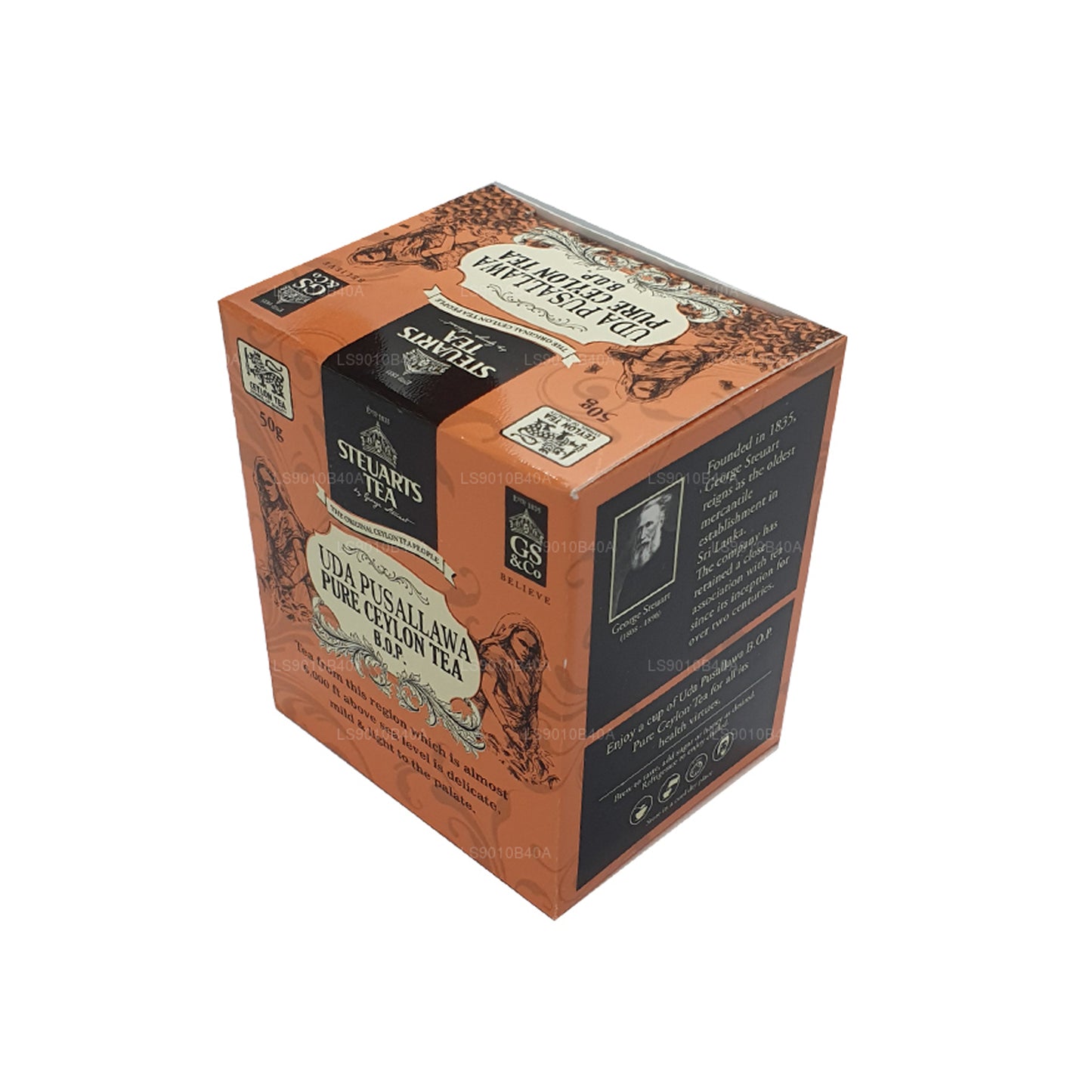 Thé en feuilles George Steuart Uda Pusallawa BOP (50 g)