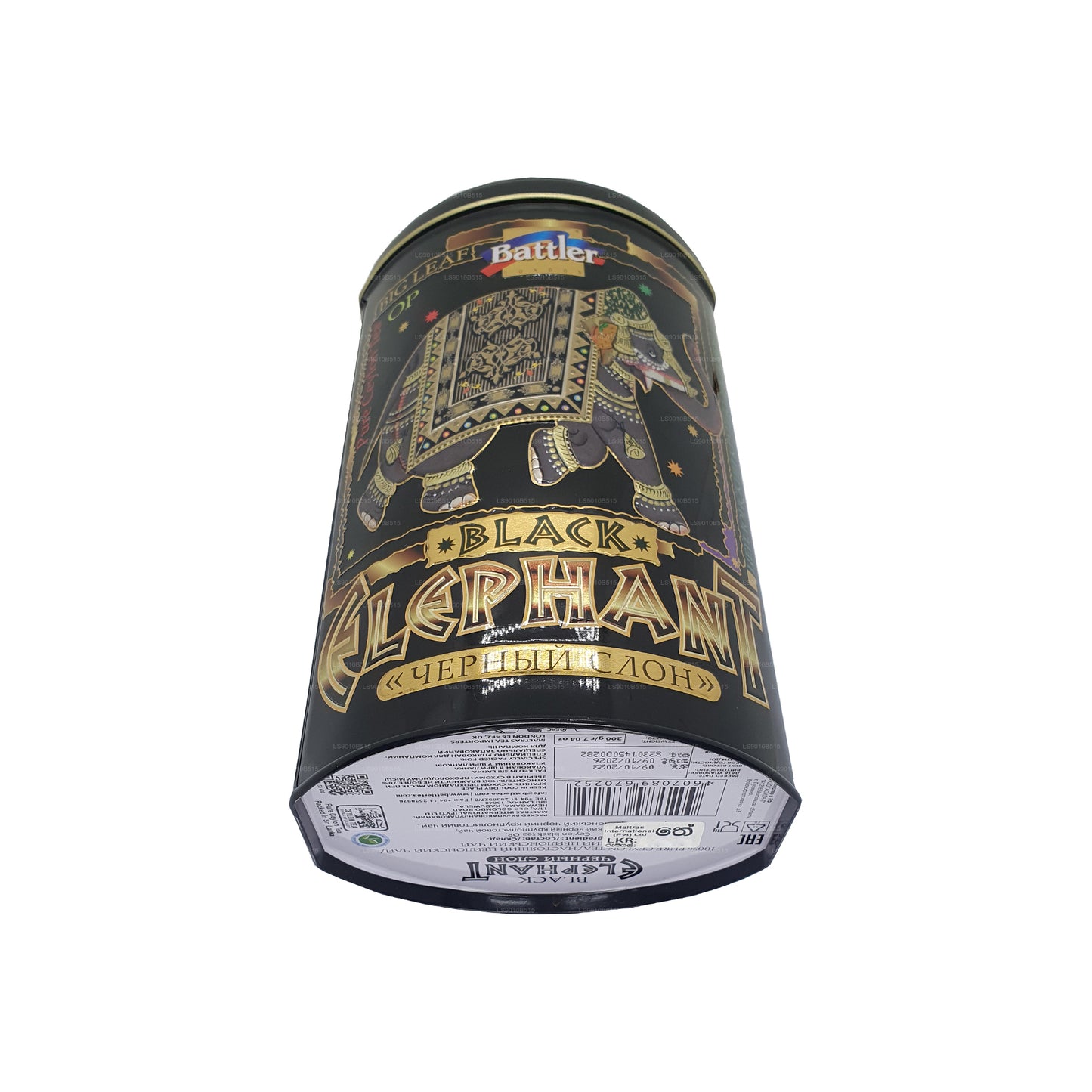 Boîte en étain Battler Black Elephant (200 g)