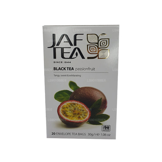 Sachets de thé en aluminium pour thé noir de la collection Pure Fruits de la collection Jaf Tea (30 g)