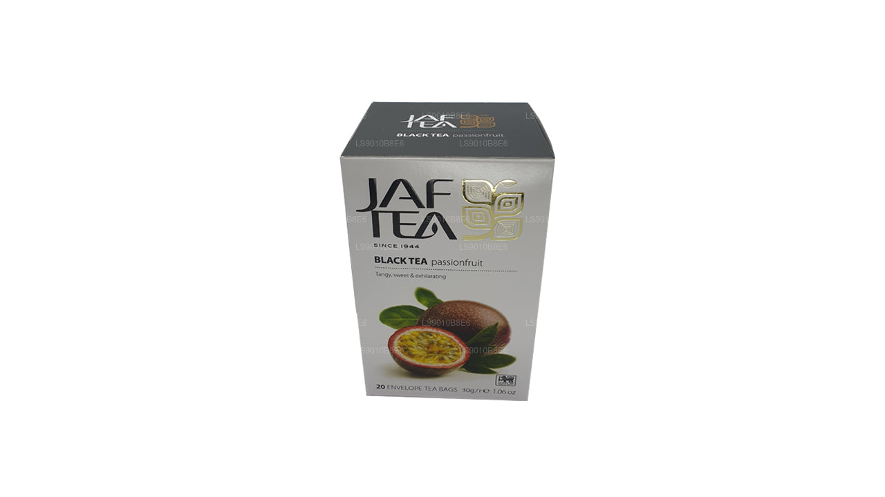Sachets de thé en aluminium pour thé noir de la collection Pure Fruits de la collection Jaf Tea (30 g)