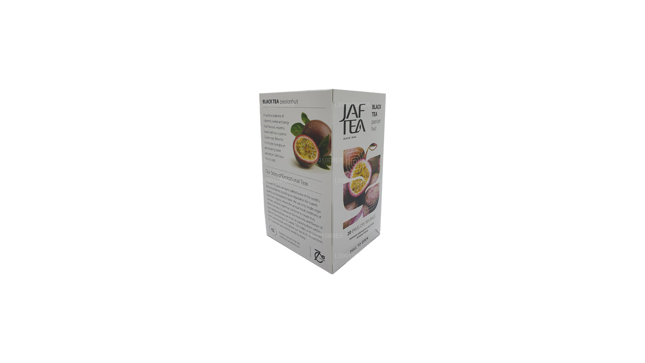 Sachets de thé en aluminium pour thé noir de la collection Pure Fruits de la collection Jaf Tea (30 g)