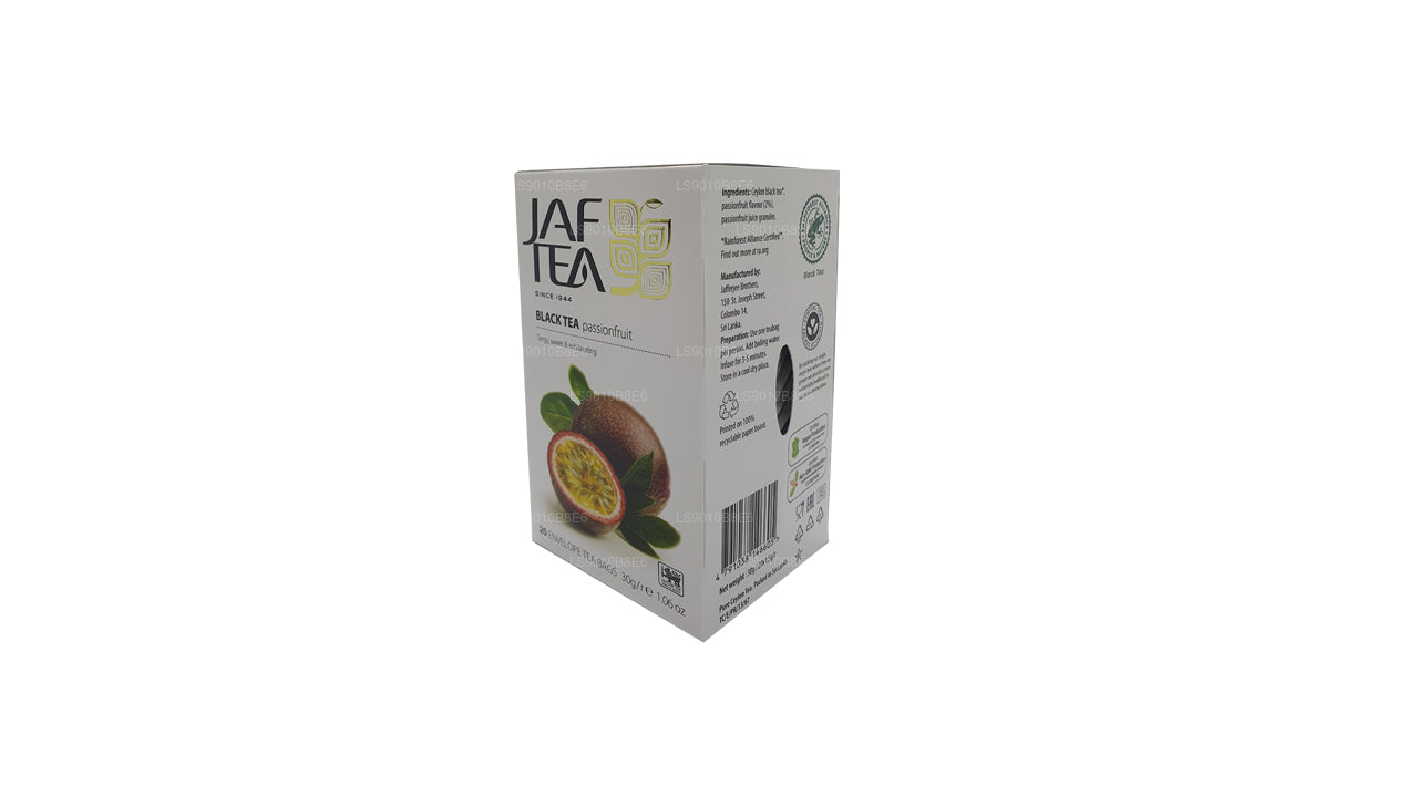 Sachets de thé en aluminium pour thé noir de la collection Pure Fruits de la collection Jaf Tea (30 g)