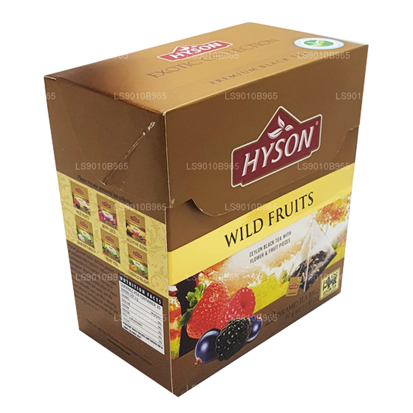 Hyson Wild Fruits (40g) 20 sachets de thé