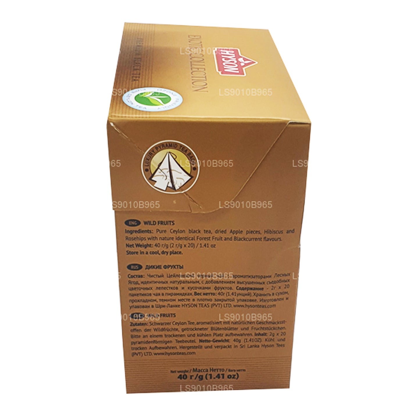 Hyson Wild Fruits (40g) 20 sachets de thé