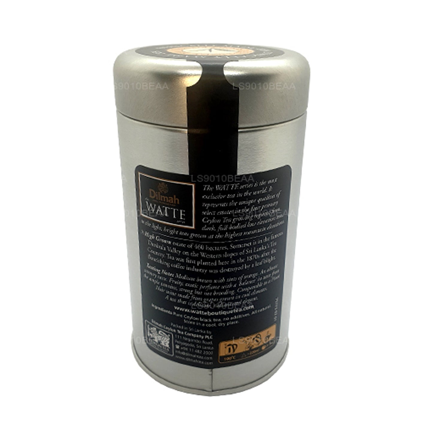 Boîte à thé Dilmah Somerset Single Estate (40 g)