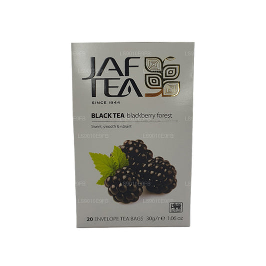 Sachets de thé Jaf Tea Pure Fruits Collection Black Tea Blackberry Forest Foil Envelopp (30 g)