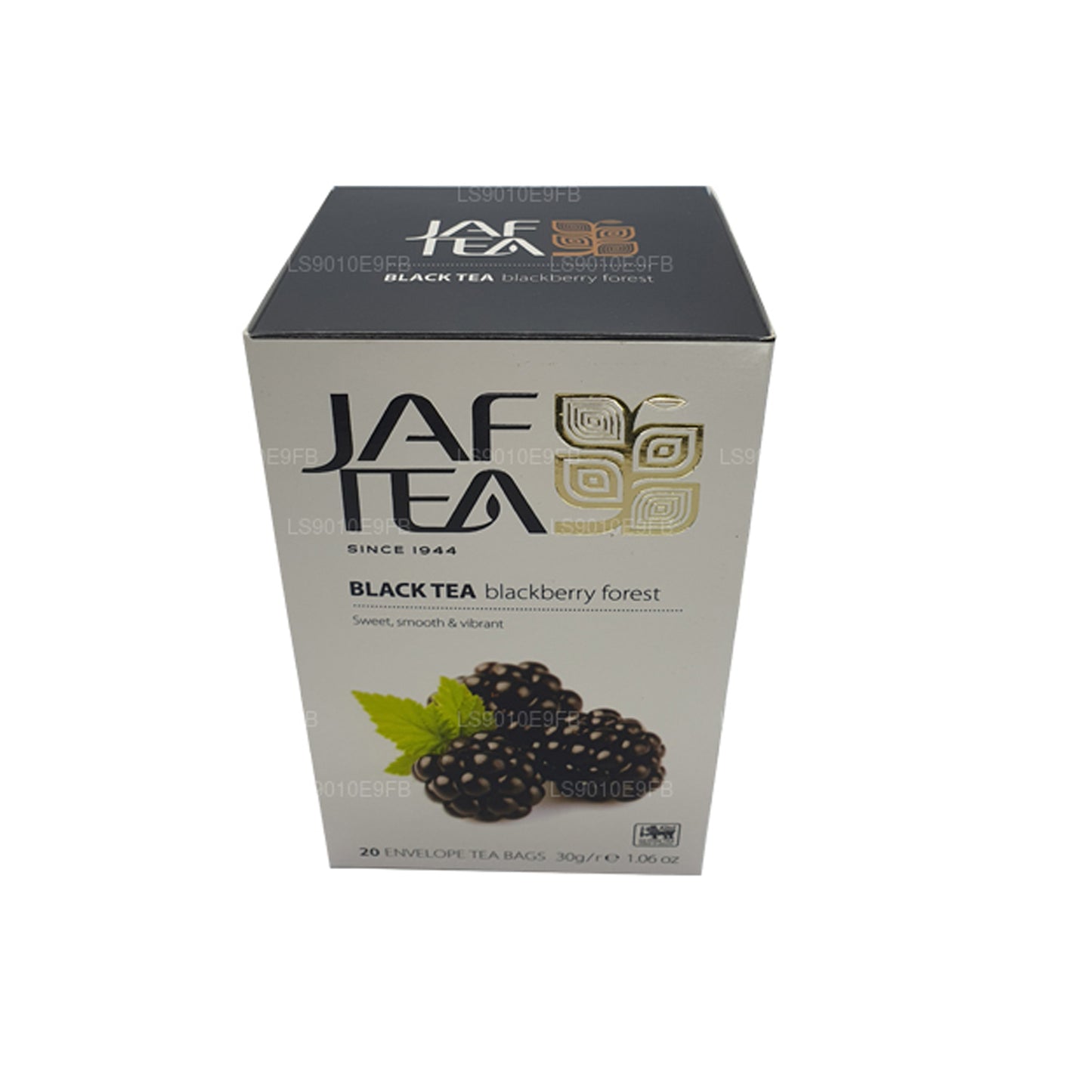 Sachets de thé Jaf Tea Pure Fruits Collection Black Tea Blackberry Forest Foil Envelopp (30 g)