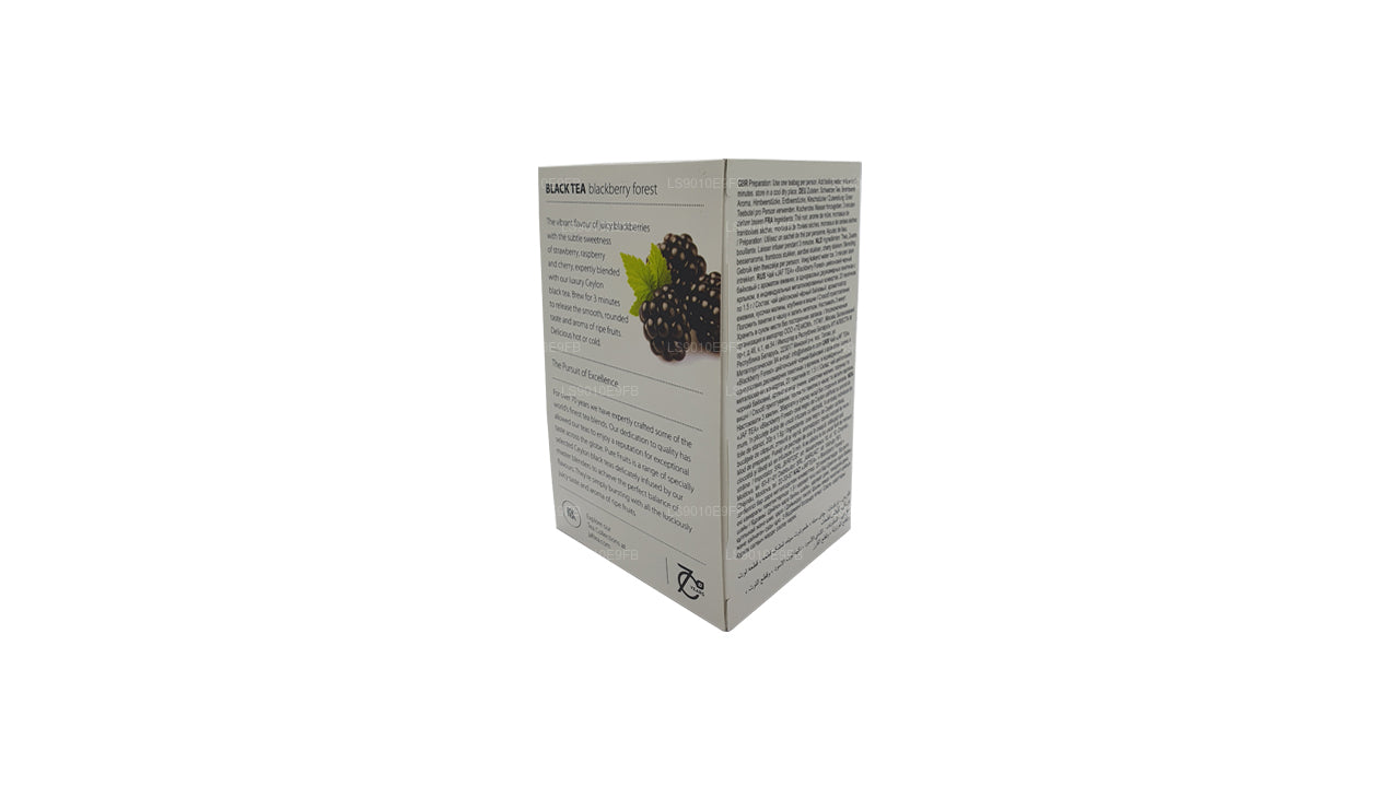 Sachets de thé Jaf Tea Pure Fruits Collection Black Tea Blackberry Forest Foil Envelopp (30 g)
