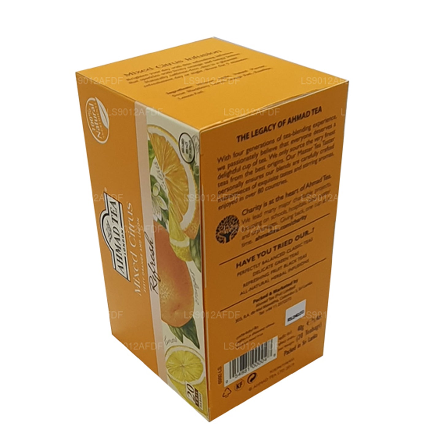 Thé aux agrumes mixte Ahmad Tea (40 g) 20 sachets de thé