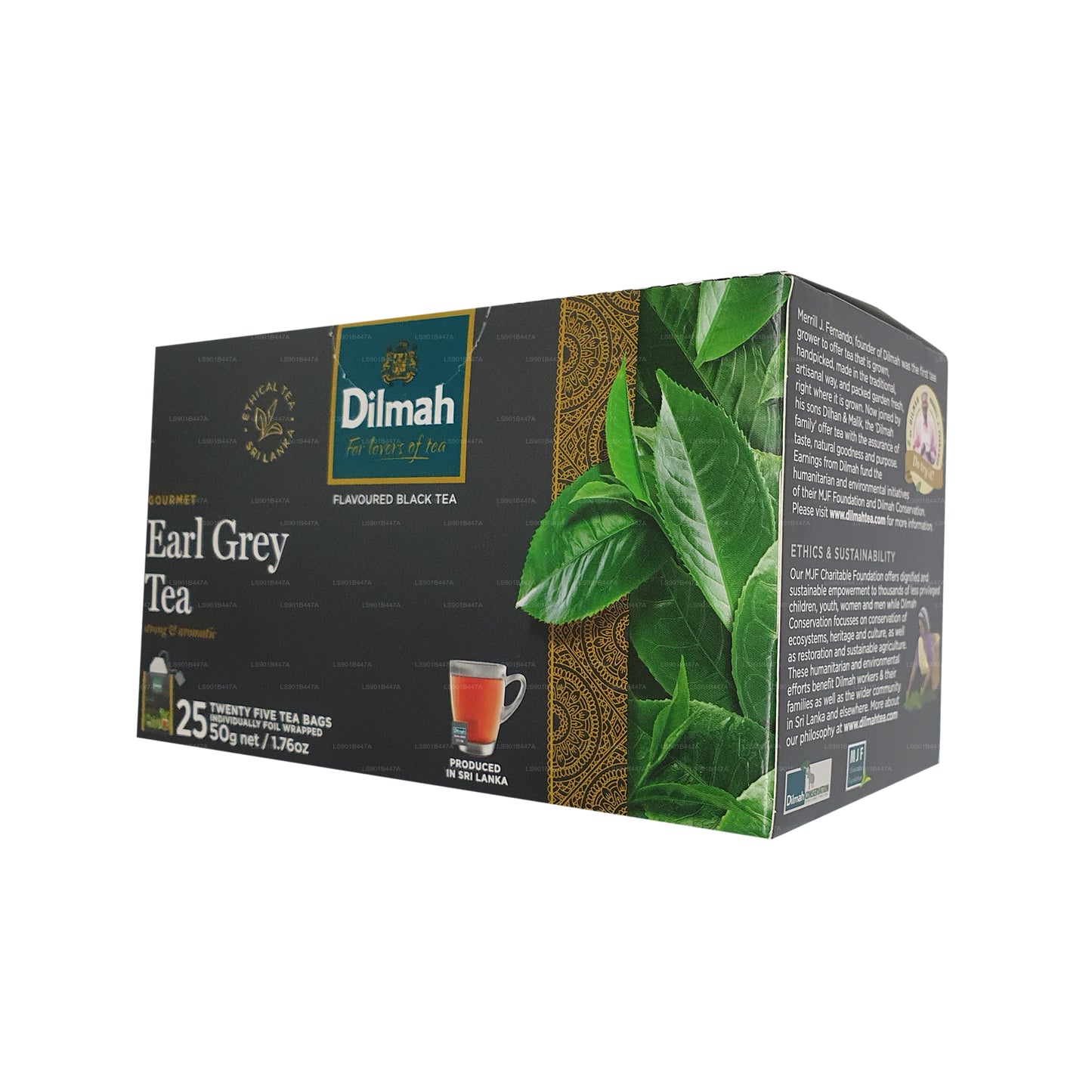 Dilmah Earl Grey (50g) 25 sachets de thé