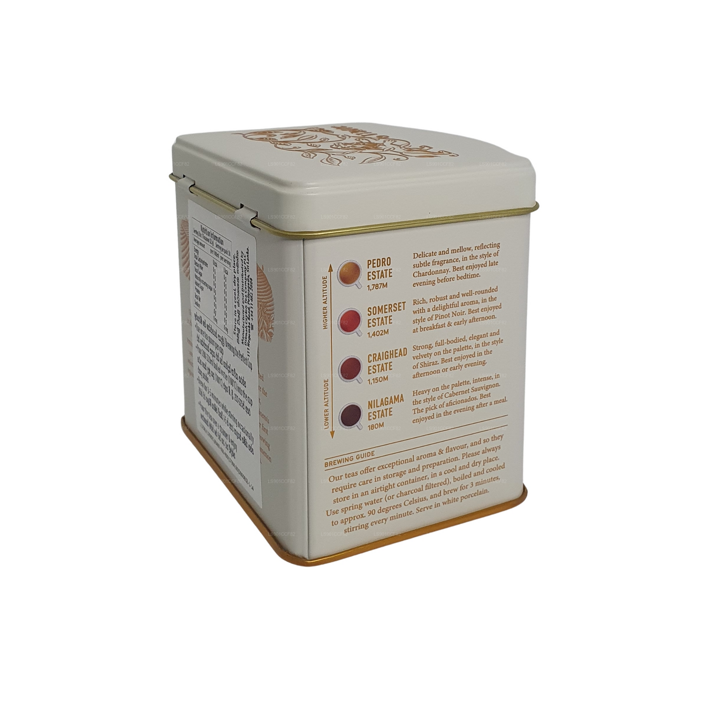 Thé en vrac Dilmah Uda Watte (125 g)