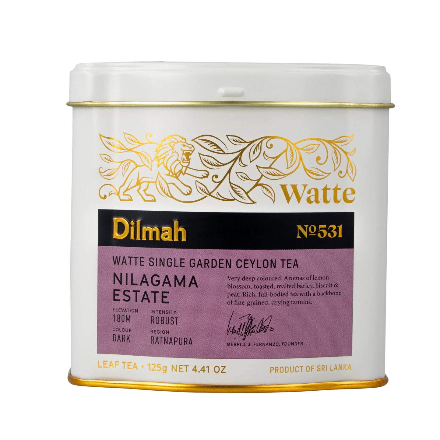 Thé en vrac Dilmah Yata Watte (125 g)