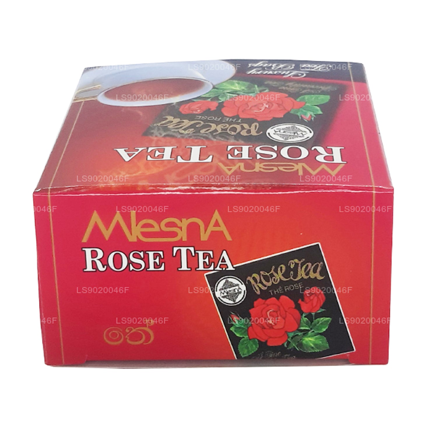 Thé à la rose Melesna (20 g) 10 sachets de thé de luxe
