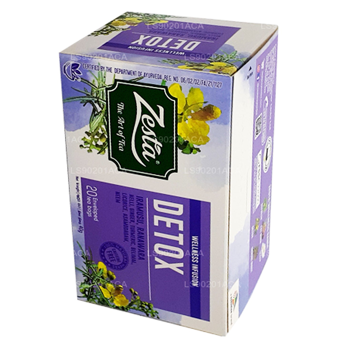 Zesta Detox Iramusu, Ranawara (40g) 20 sachets de thé