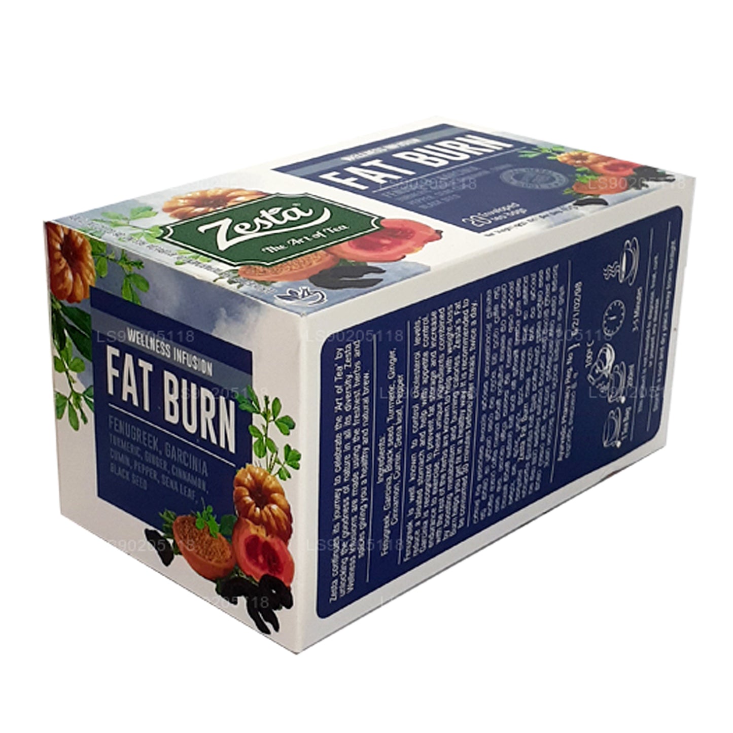 Zesta Fat Burn (40 g) 20 sachets de thé