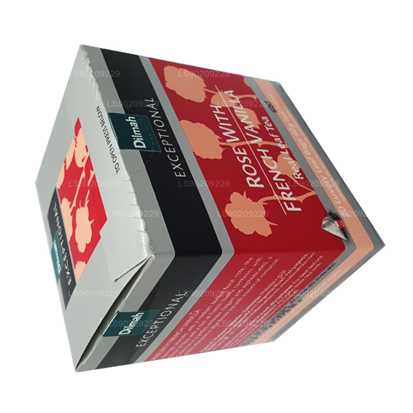 Dilmah Exceptional Rose à la vanille française (40g) 20 sachets de thé