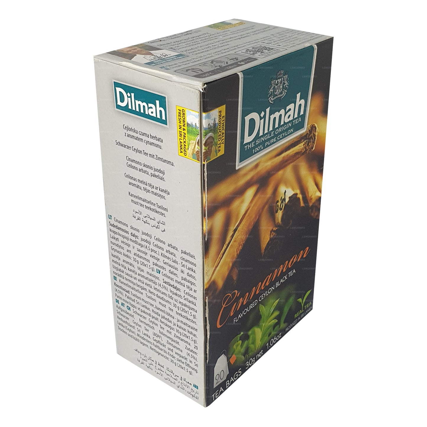 Thé aromatisé au caramel Dilmah (40g) 20 sachets de thé