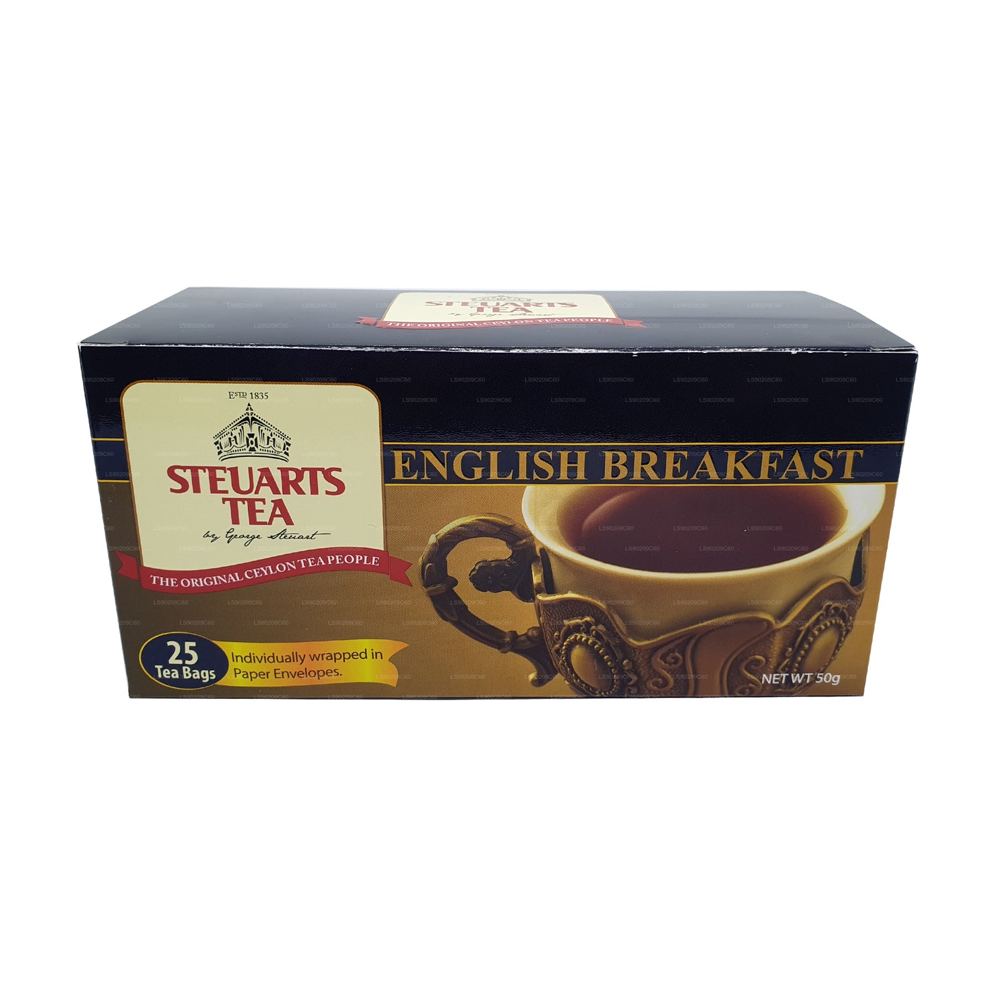 Thé George Steuart English Breakfast (50 g) 25 sachets de thé
