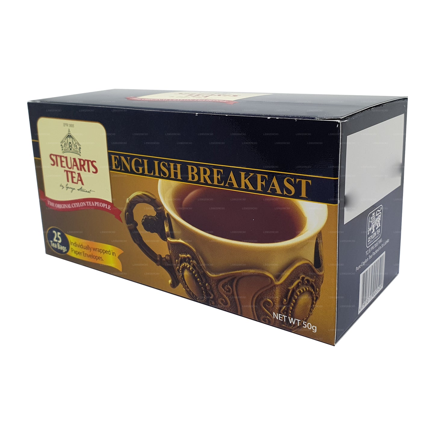 Thé George Steuart English Breakfast (50 g) 25 sachets de thé