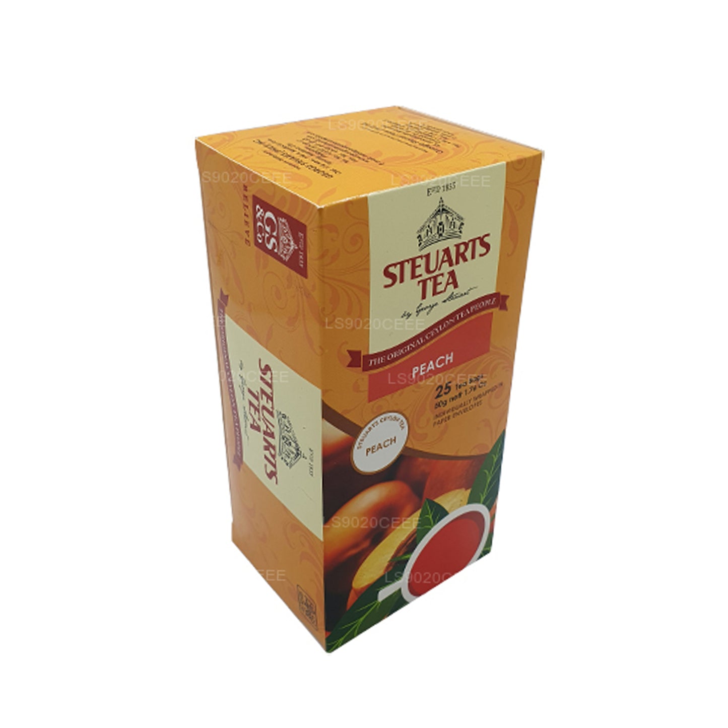 Thé à la pêche Steuarts (50g) 25 sachets