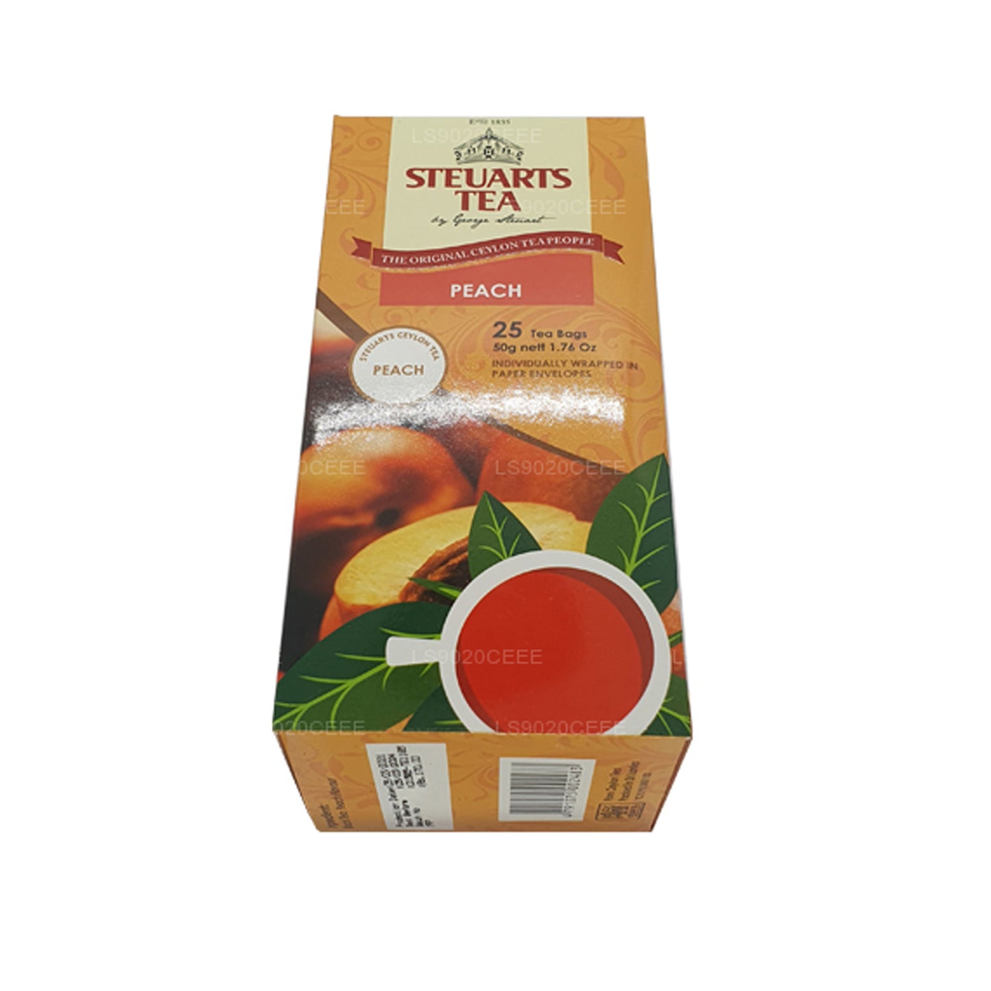 Thé à la pêche Steuarts (50g) 25 sachets