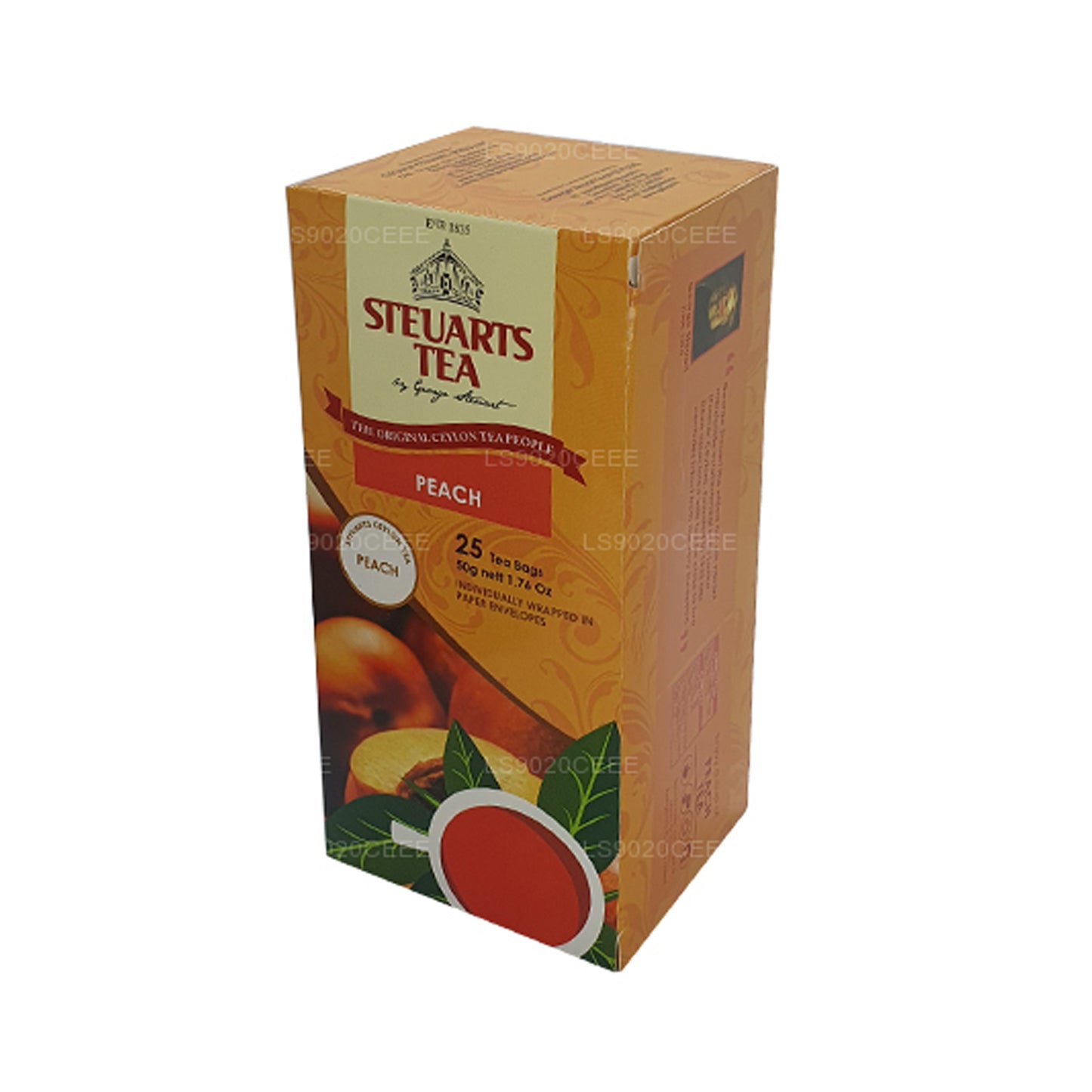 Thé à la pêche Steuarts (50g) 25 sachets