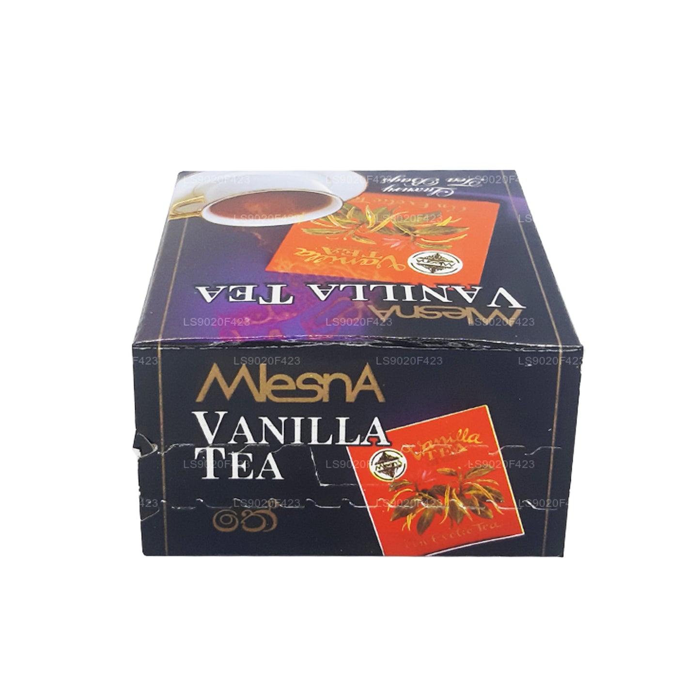 Thé à la vanille Mlesna (20g) 10 sachets de thé de luxe