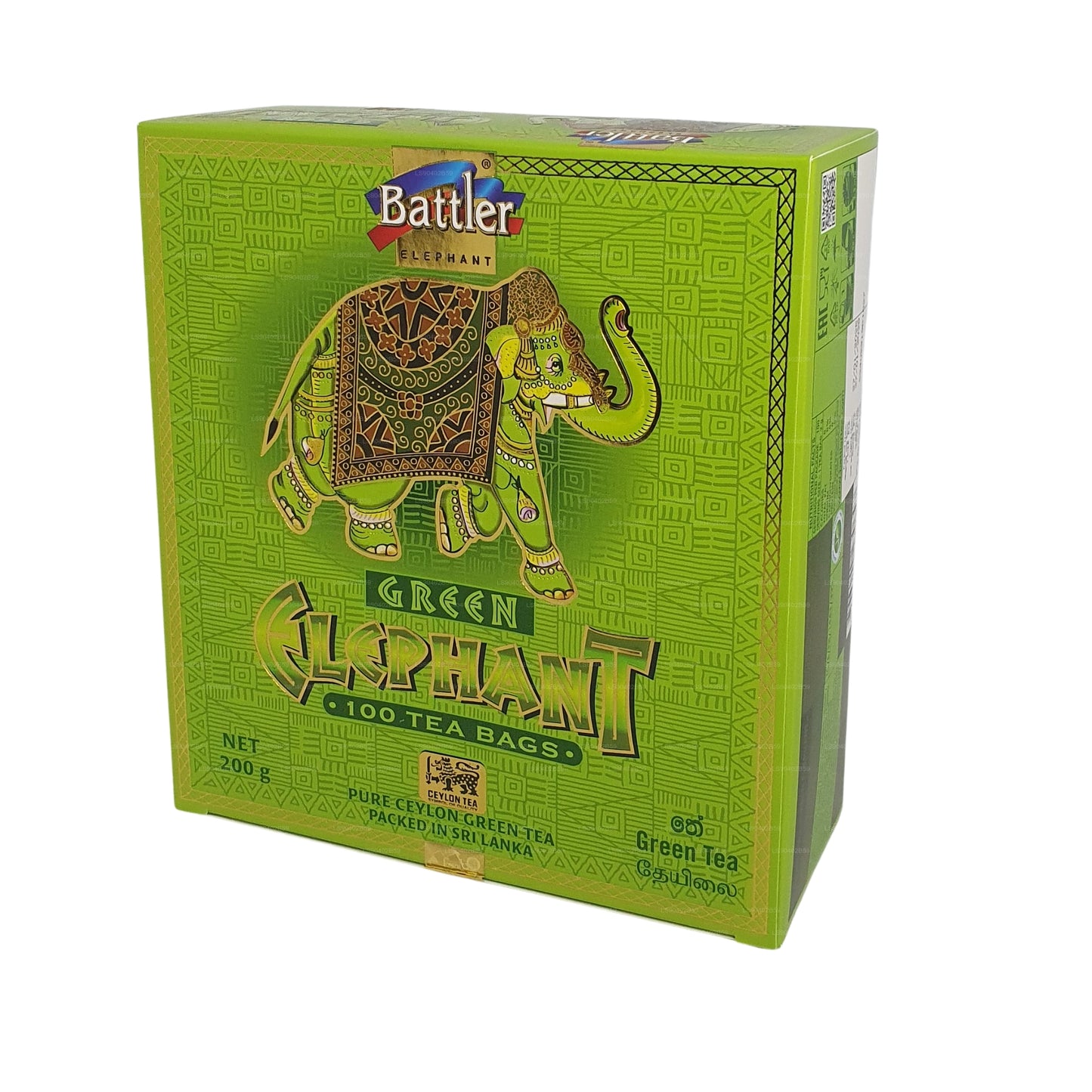 Battler Green Elephant (50g) 25 sachets de thé