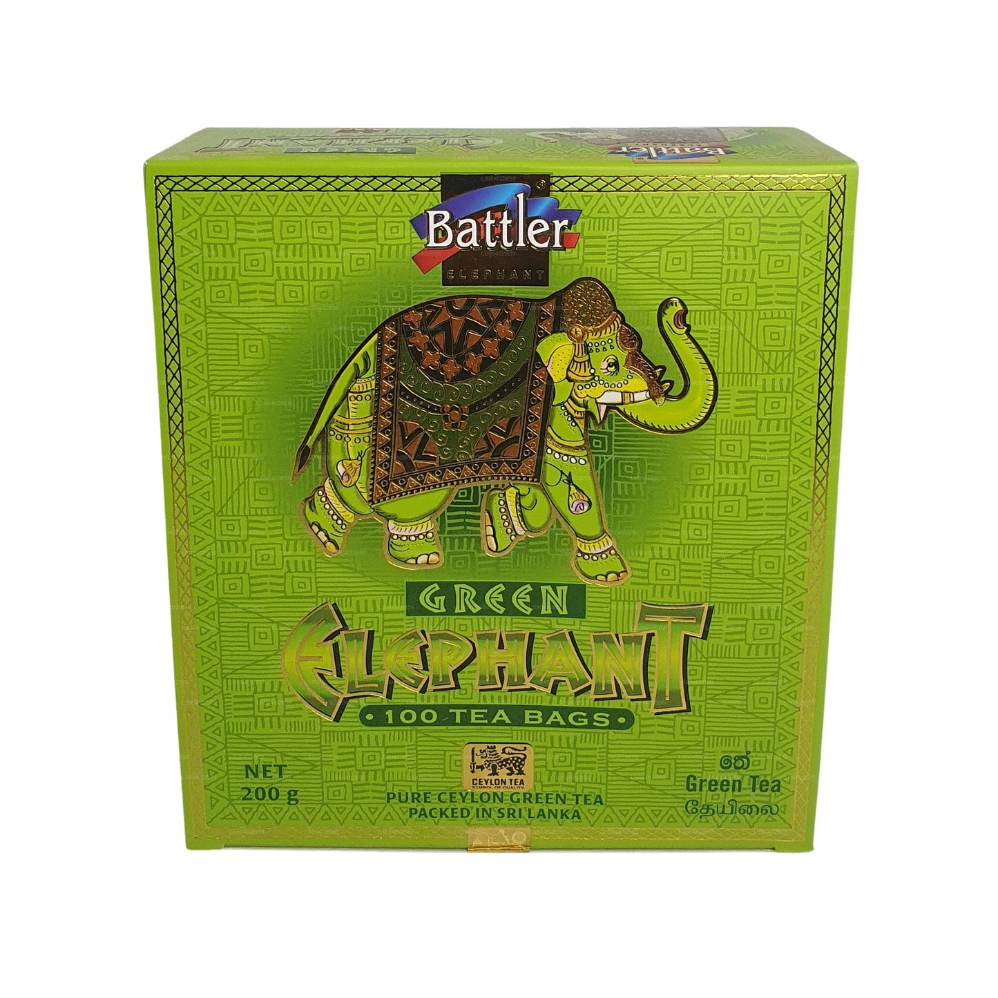 Battler Green Elephant (50g) 25 sachets de thé