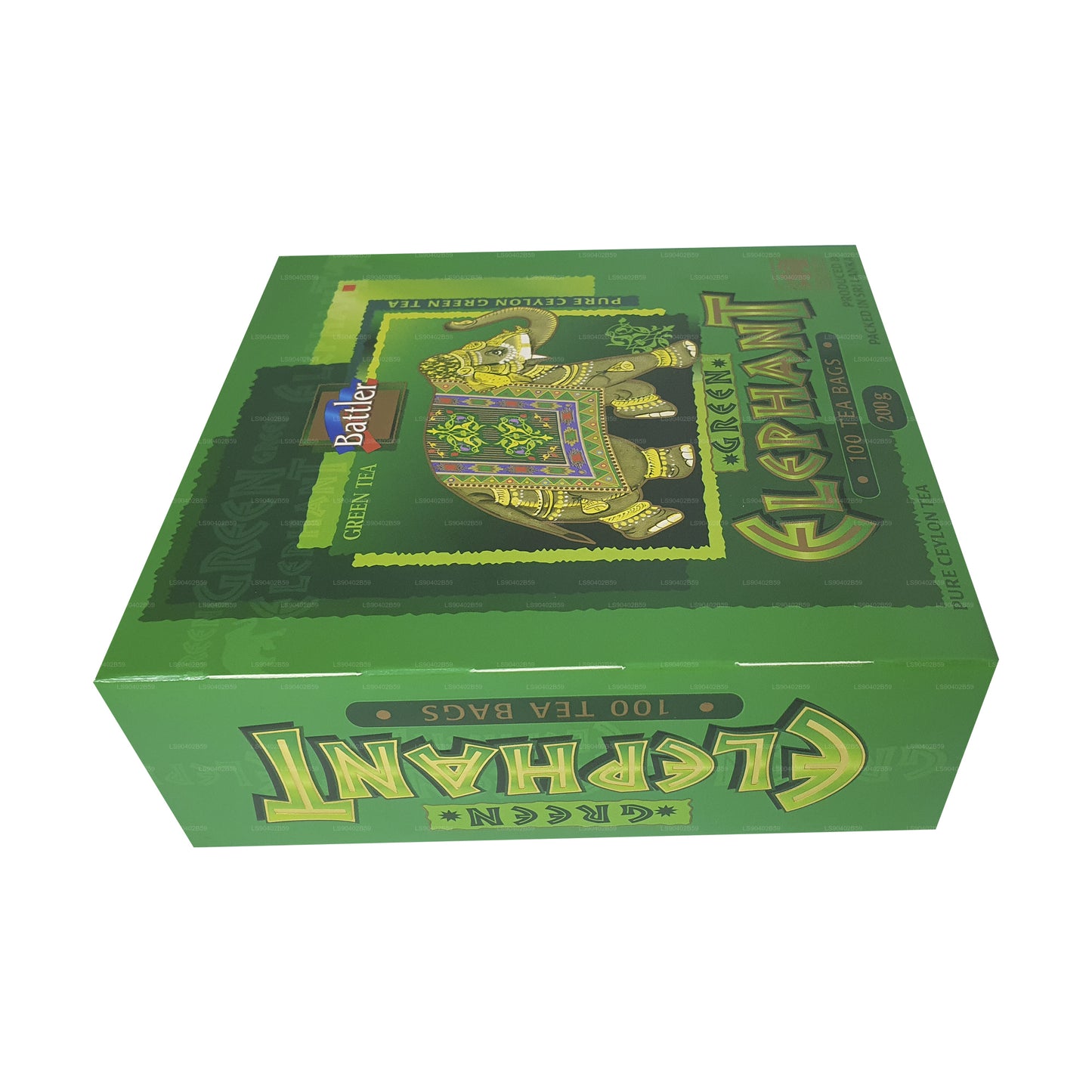 Battler Green Elephant (50g) 25 sachets de thé