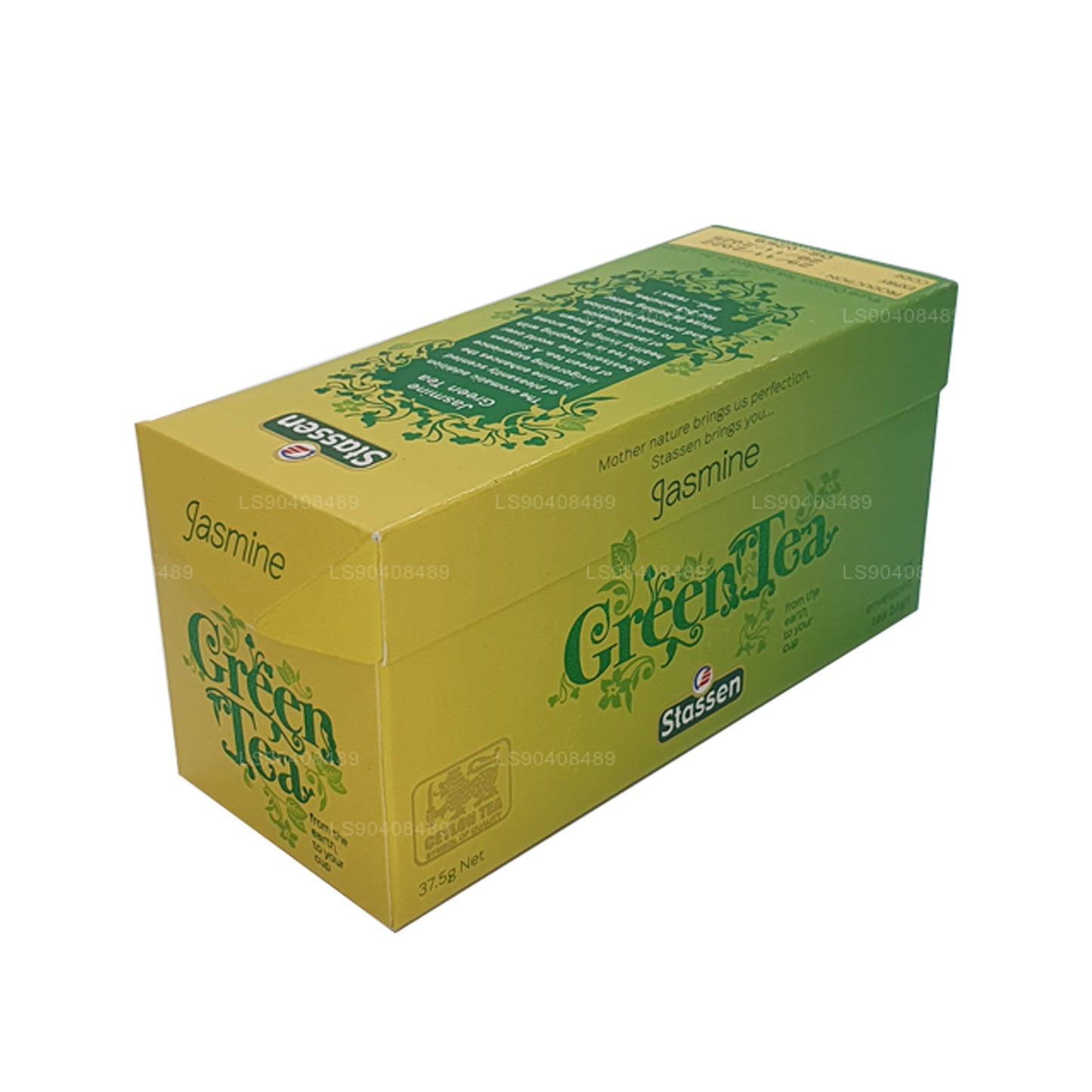 Thé vert au jasmin Stassen (37,5 g) 25 sachets de thé