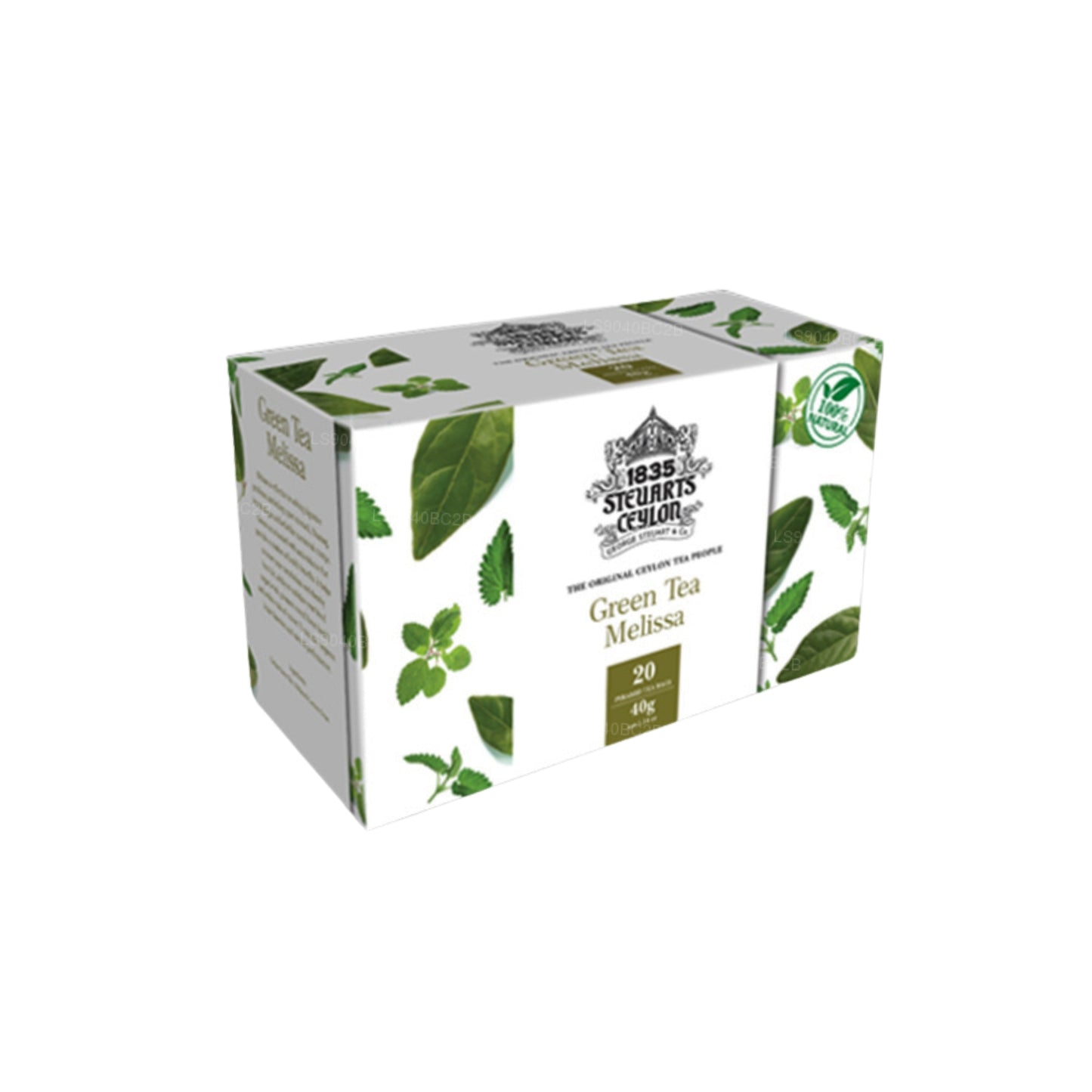 George Steuart Thé vert Melissa (40g) 20 Sachets de thé